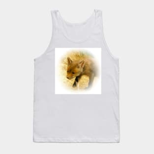 Red fox cub Tank Top